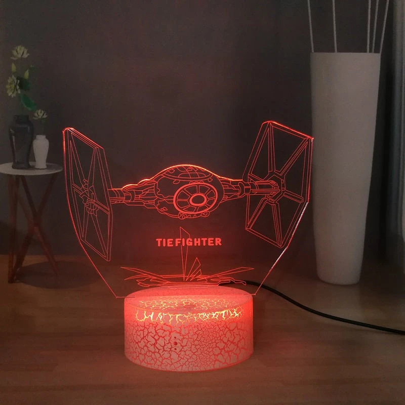 LAMPE STAR WARSCHASSEUR EMPIRE 1 LAMPE STAR WARSCHASSEUR EMPIRE